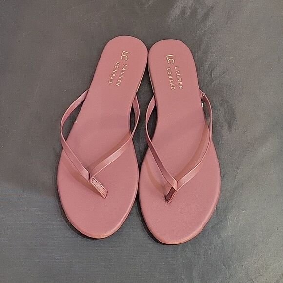 BRAND NEW LC LAUREN CONRAD HONEY WOMEN'S FLIP-FLOP SANDAL - Picture 3 of 12